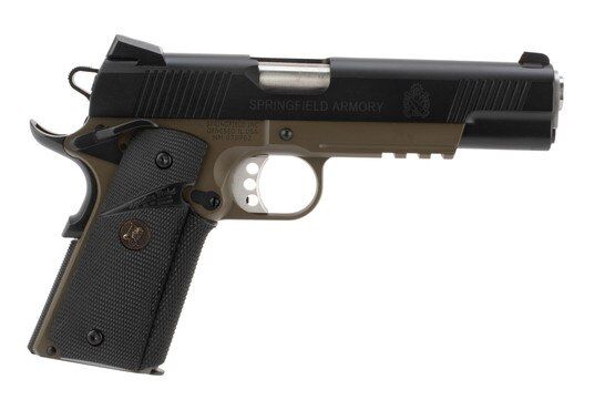 1911 Loaded Operator MC .45 ACP Pistol from Springfield has a 5-inch barrel